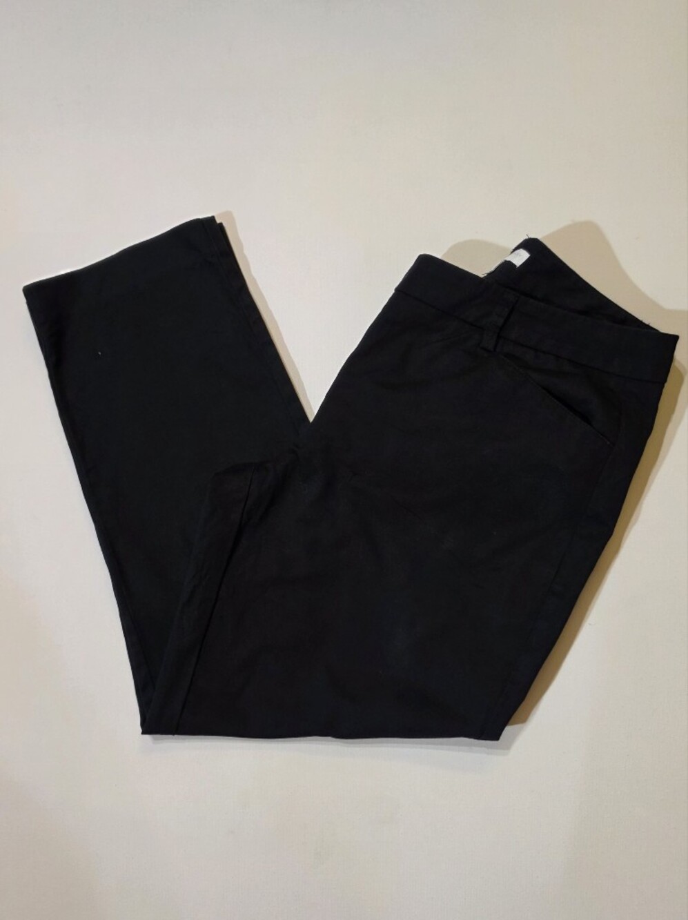New York And Company Pants Womens Size 4 Stretch Black Casual Trousers